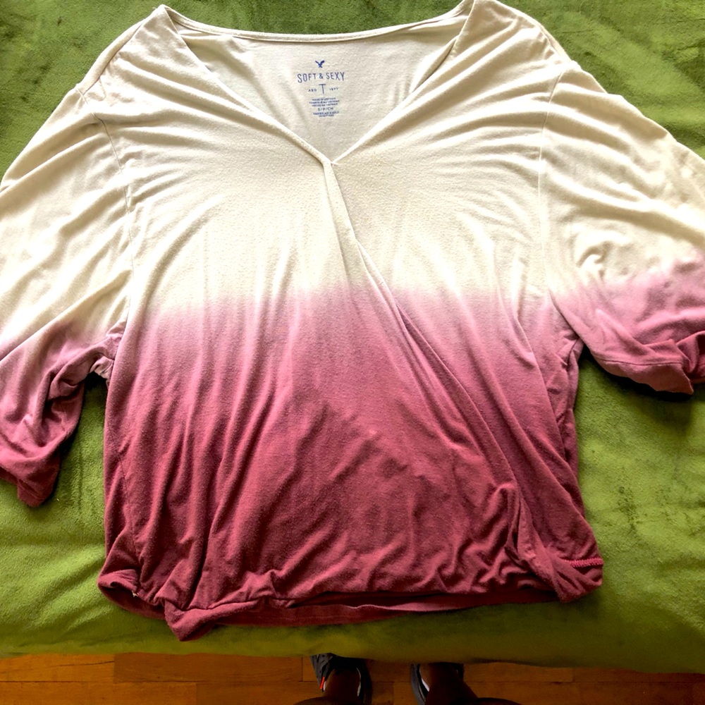 Gap Dolman ombré shirt